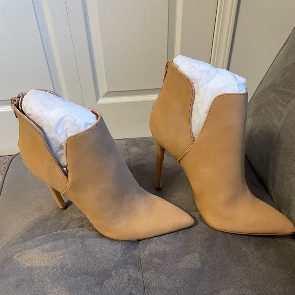 Tan Booties